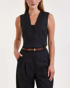 By Malene Birger   Vest Bettas  Black 